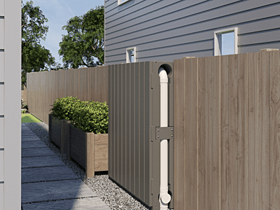 FenceTank 1000L - Slate Grey